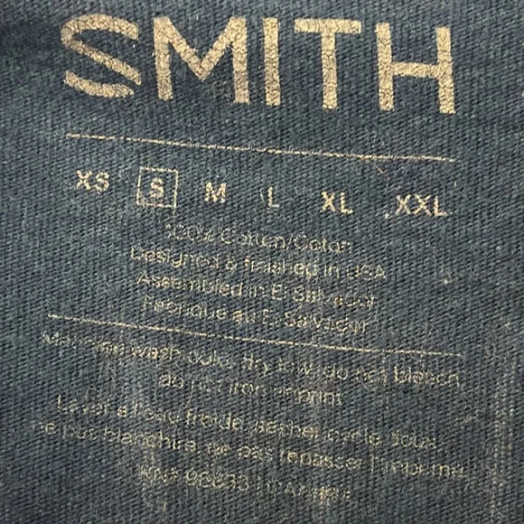 Smith Graphic Men's Blue T-Shirt - Picture 3 of 5